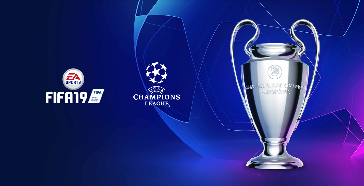 EA celebrates the UEFA Champions League 