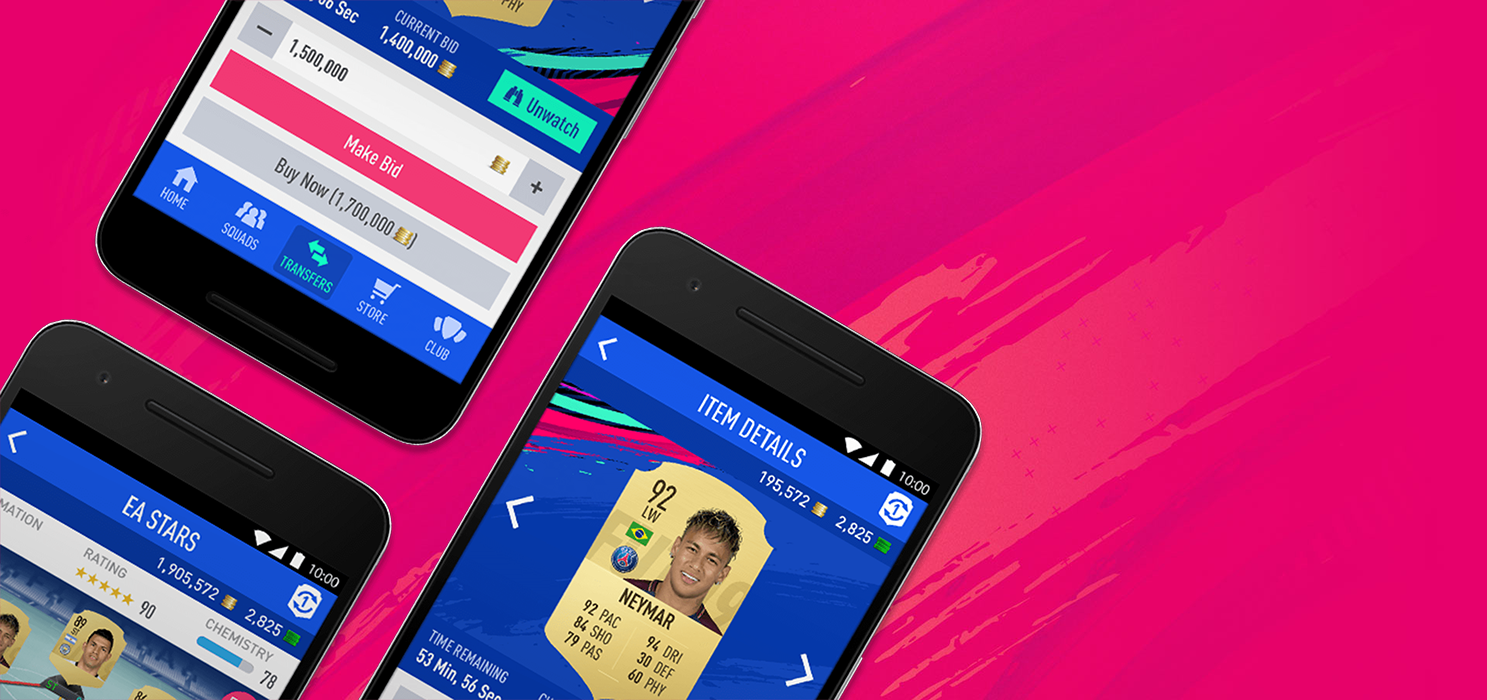FIFA 19 - FUT Transfer Market access on Web and Companion Apps