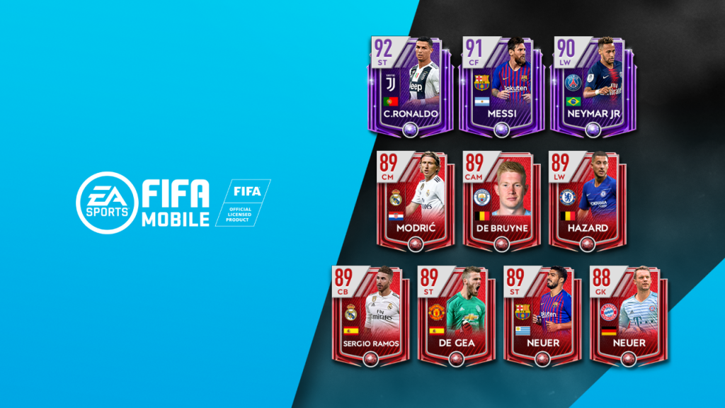 FIFA Mobile New Season Top 10 Player Ratings FifaUltimateTeam.it UK