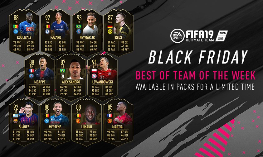 Fifa 19 Black Friday Event Live Update Fifaultimateteam It Uk
