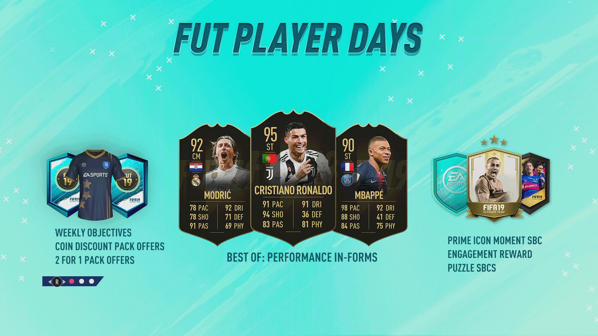 FIFA 19: FUT Player Days announced | FifaUltimateTeam.it - UK