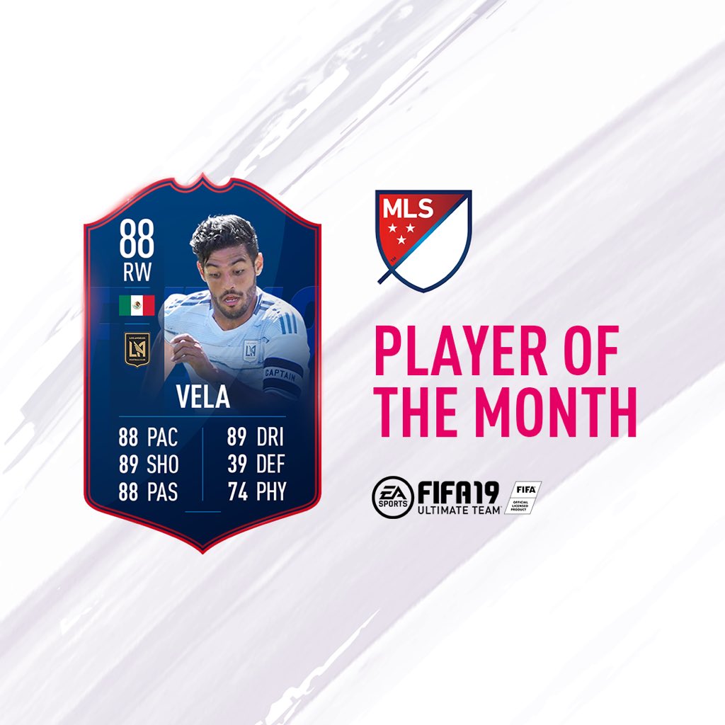FIFA 19: Carlos Vela POTM March announced for MLS ...