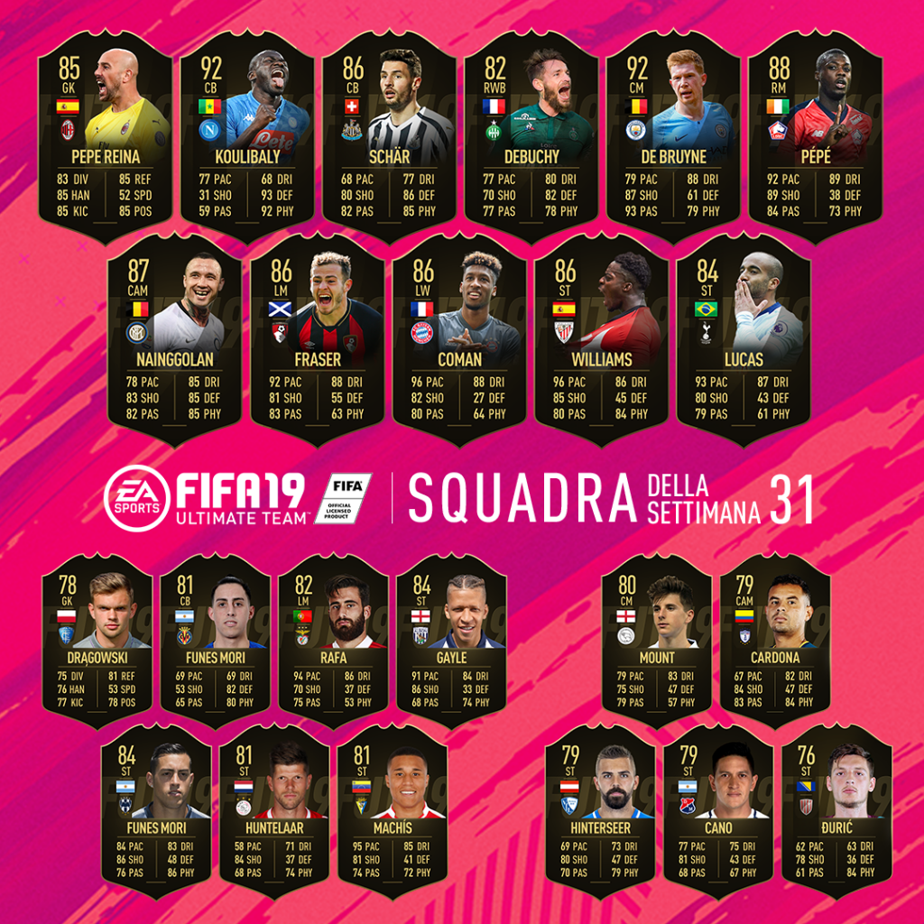 totw 31 fut 19