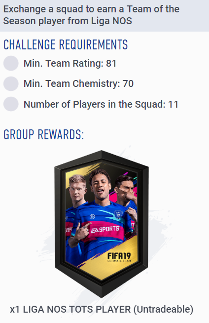 Fifa 19 Liga Nos Tots Sbc Guarantee Is Available Fifaultimateteam It Uk