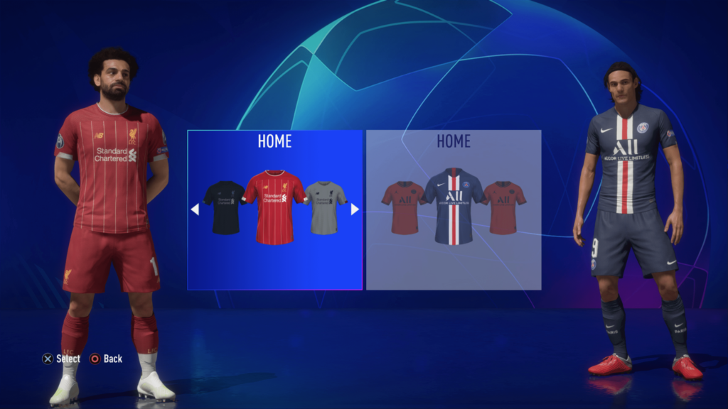 ucl kit select salah cavani min