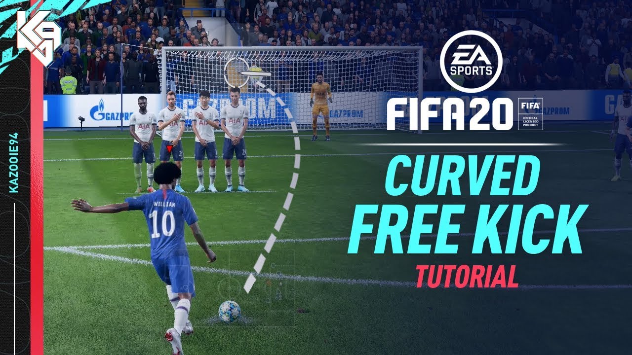FIFA 20 Video tutorial for the new New Curved Free Kick