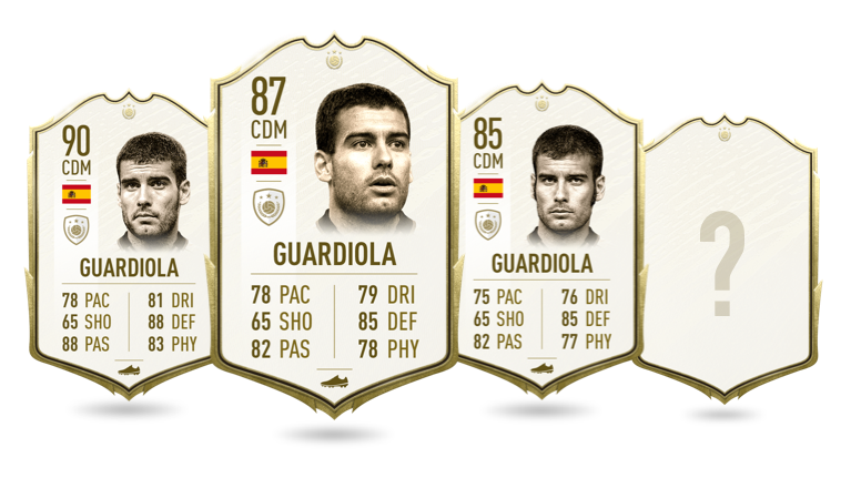 fifa20 grid tile fut icons triple guardiola