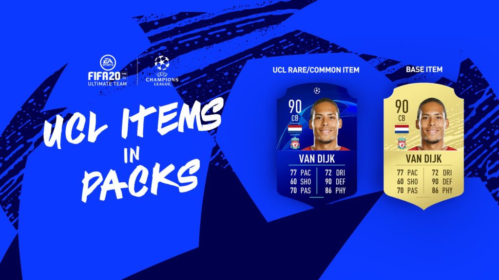 FIFA 20: UEFA Champions League cards 