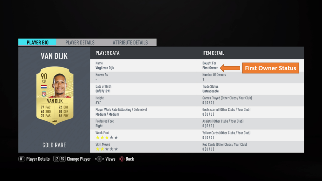 first owner example