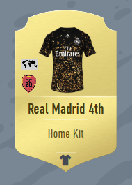 real madrid 4th kit