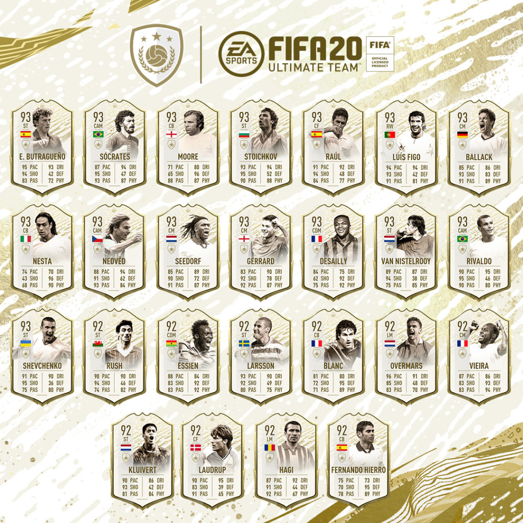 FIFA 20 Unveiled The new Icon Moments FifaUltimateTeam.it UK