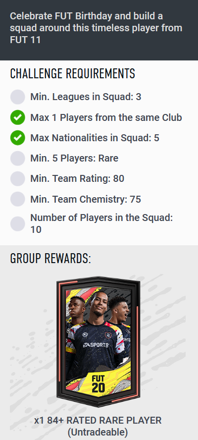 FUT 11req