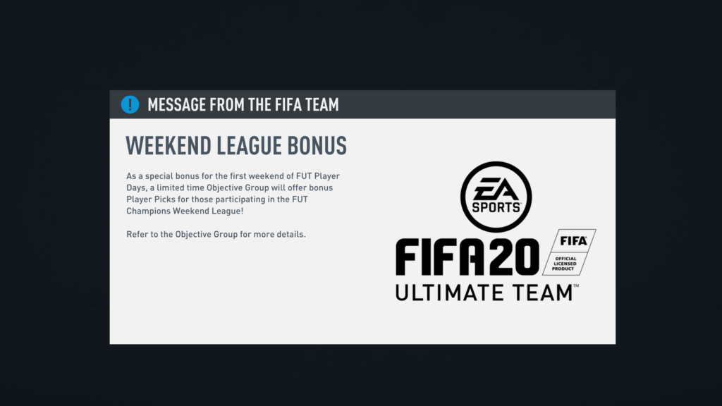 Fifa Fut Player Days Incoming Tonight March 6th Season Objectives Available Fifaultimateteam It Uk