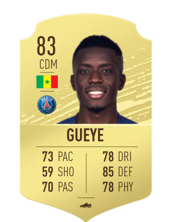 FIFA 20 Idrissa Gueye TOTSSF Ligue 1 Conforama Season Objectives