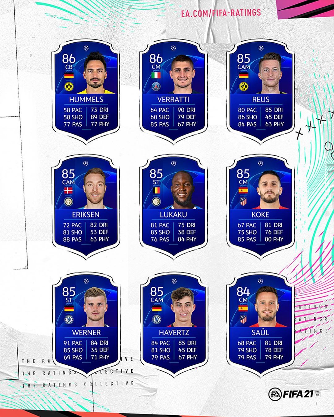 uefa champions league rare players fifa