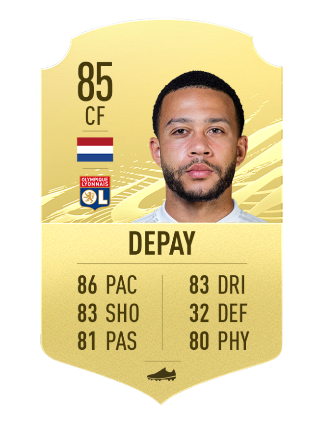 83 fifa21 golditems depay