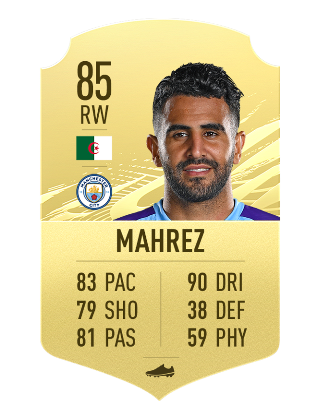 mahrez fifa 21 dribblers