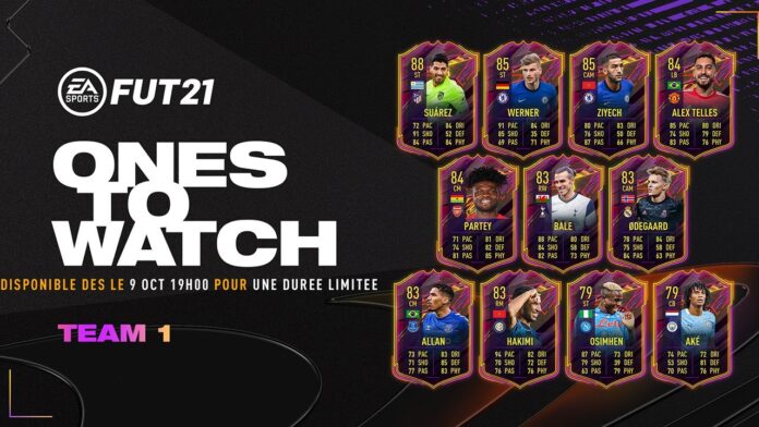 FIFA 21 OTW Team 1 Ones To Watch cards announced