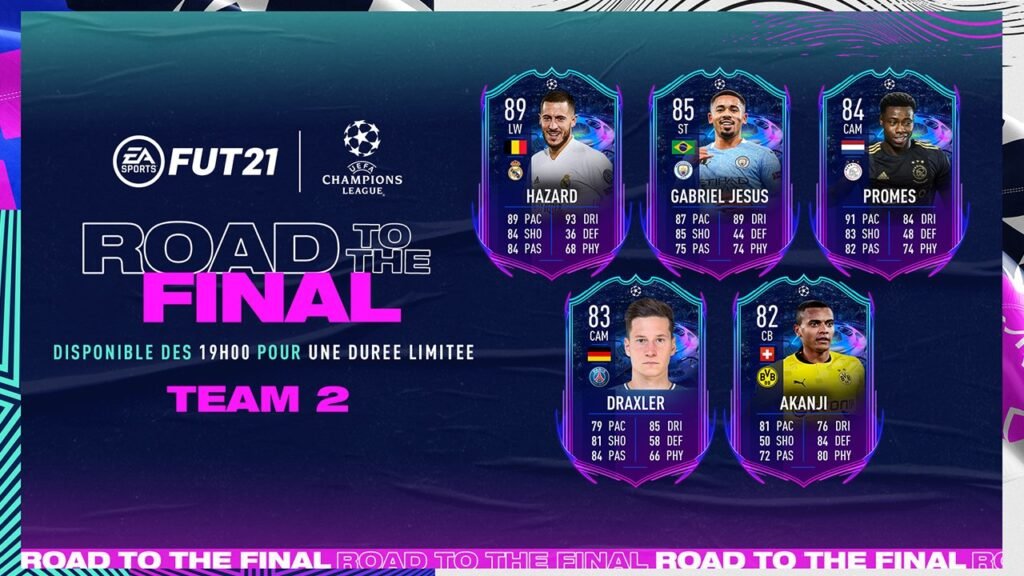 FIFA 21: RTTF Team 2 announced - Road To The Final ...
