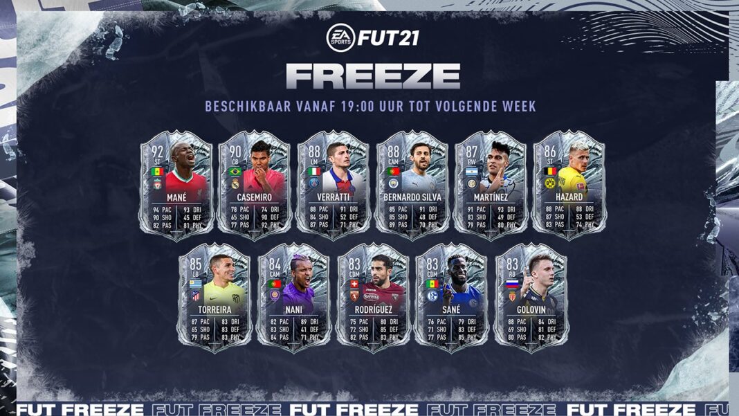 FIFA 21 Freeze Team announced FifaUltimateTeam.it UK