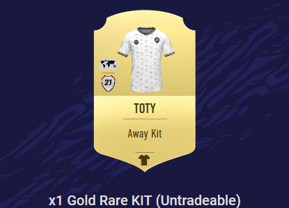 toty kit away