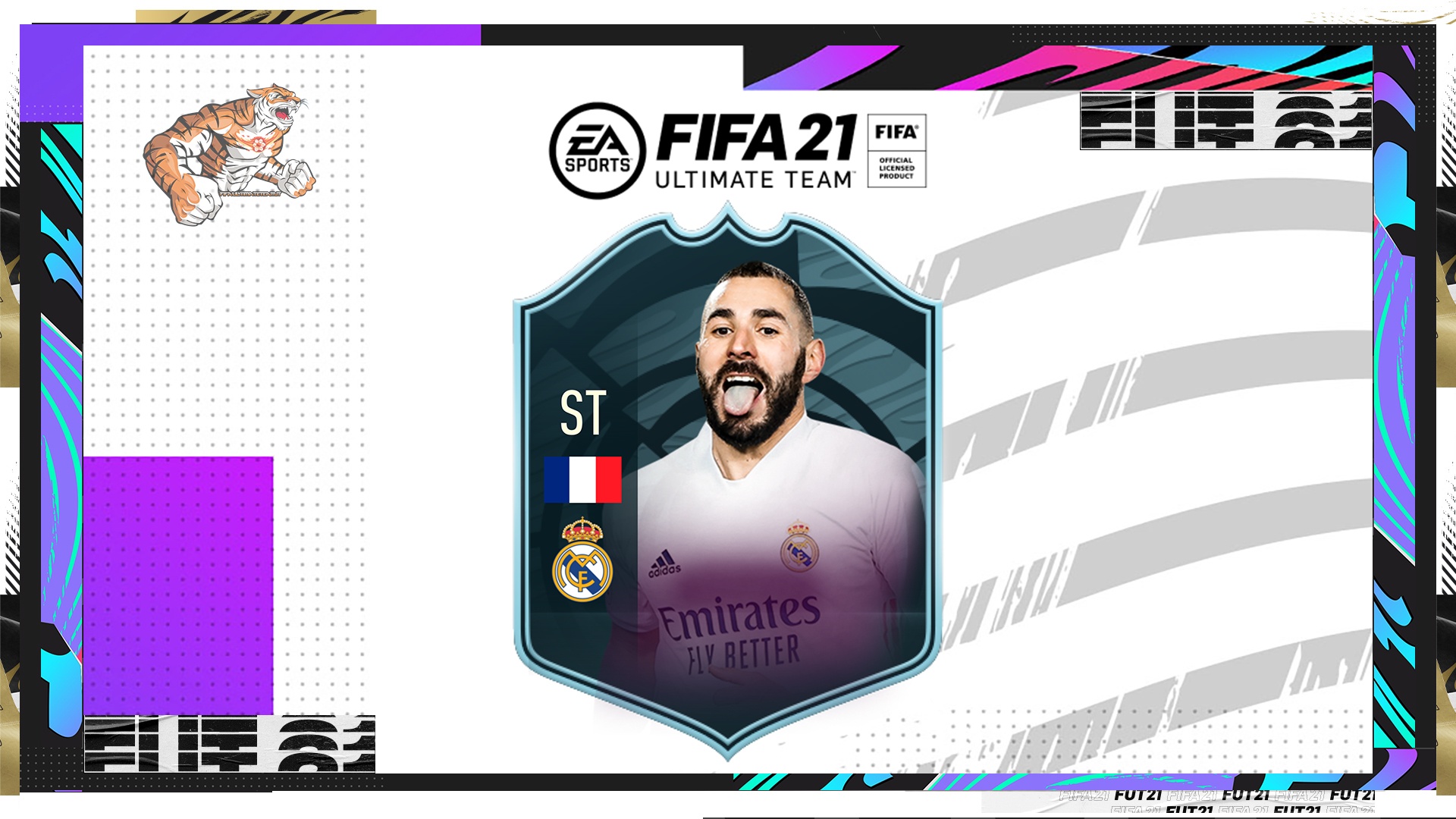 cover benzema potm march liga fifa 21
