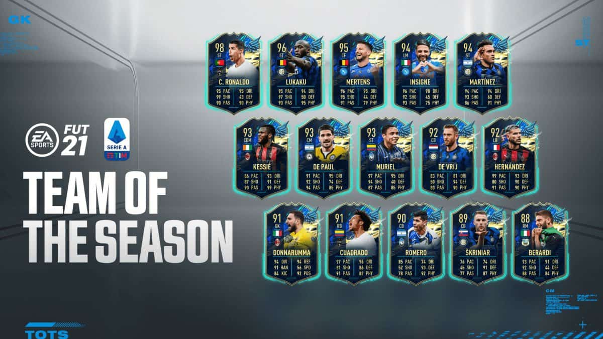 skorsten aldrig skrig FIFA 21: Serie A TIM TOTS – Team Of The Season Reveal incoming May 21 –  Live Update | FifaUltimateTeam.it - UK