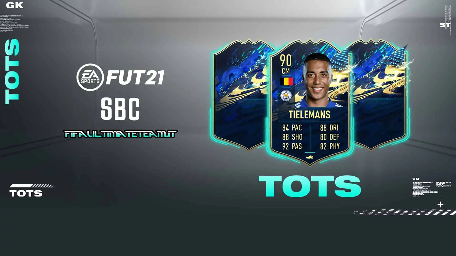 cover tielemans tots fifa 21