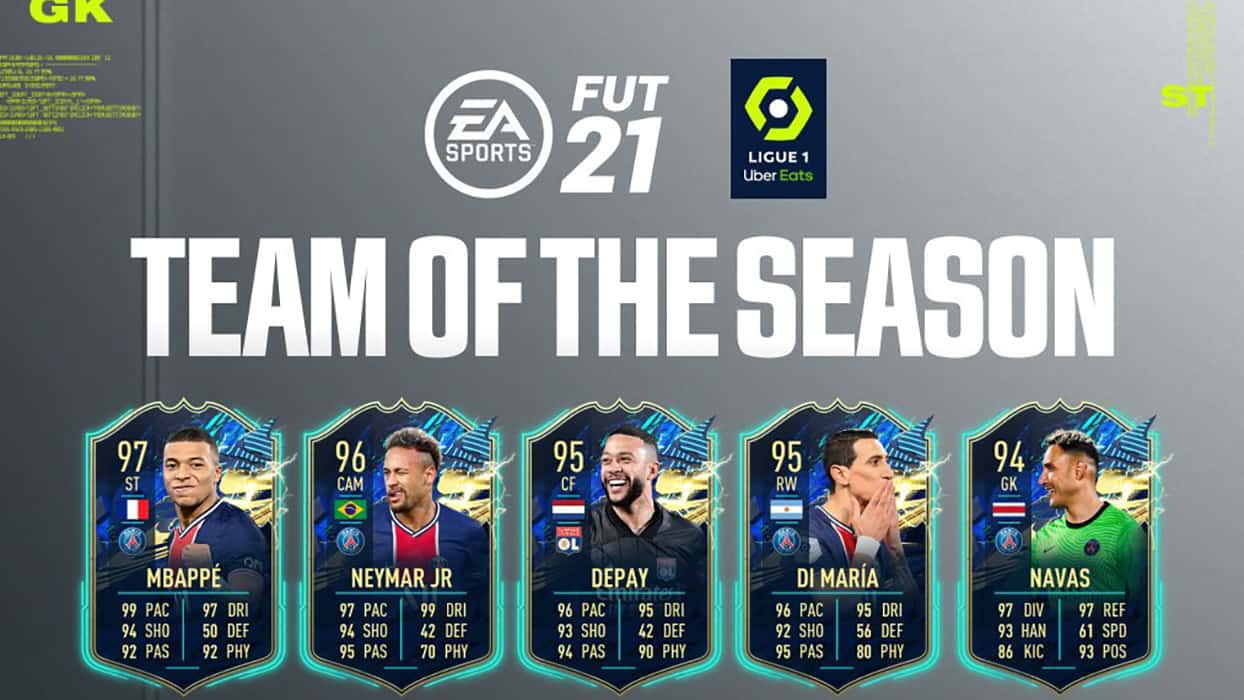 Tots Ligue 1 Fifa Mobile 2021