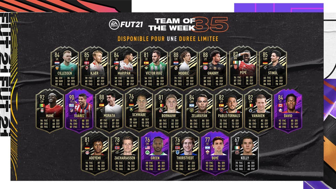 Fifa 21 Totw 35 Reveal And Leaks Team Of The Week Leaked Fifaultimateteam It Uk