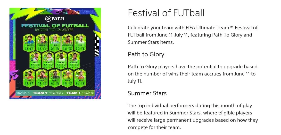 Summer stars