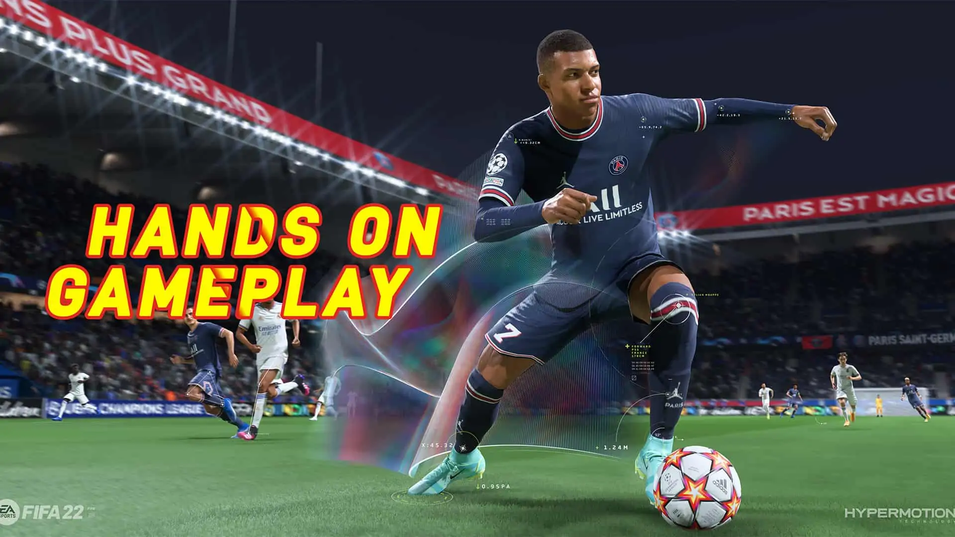 cover hand on gameplay fifa 22