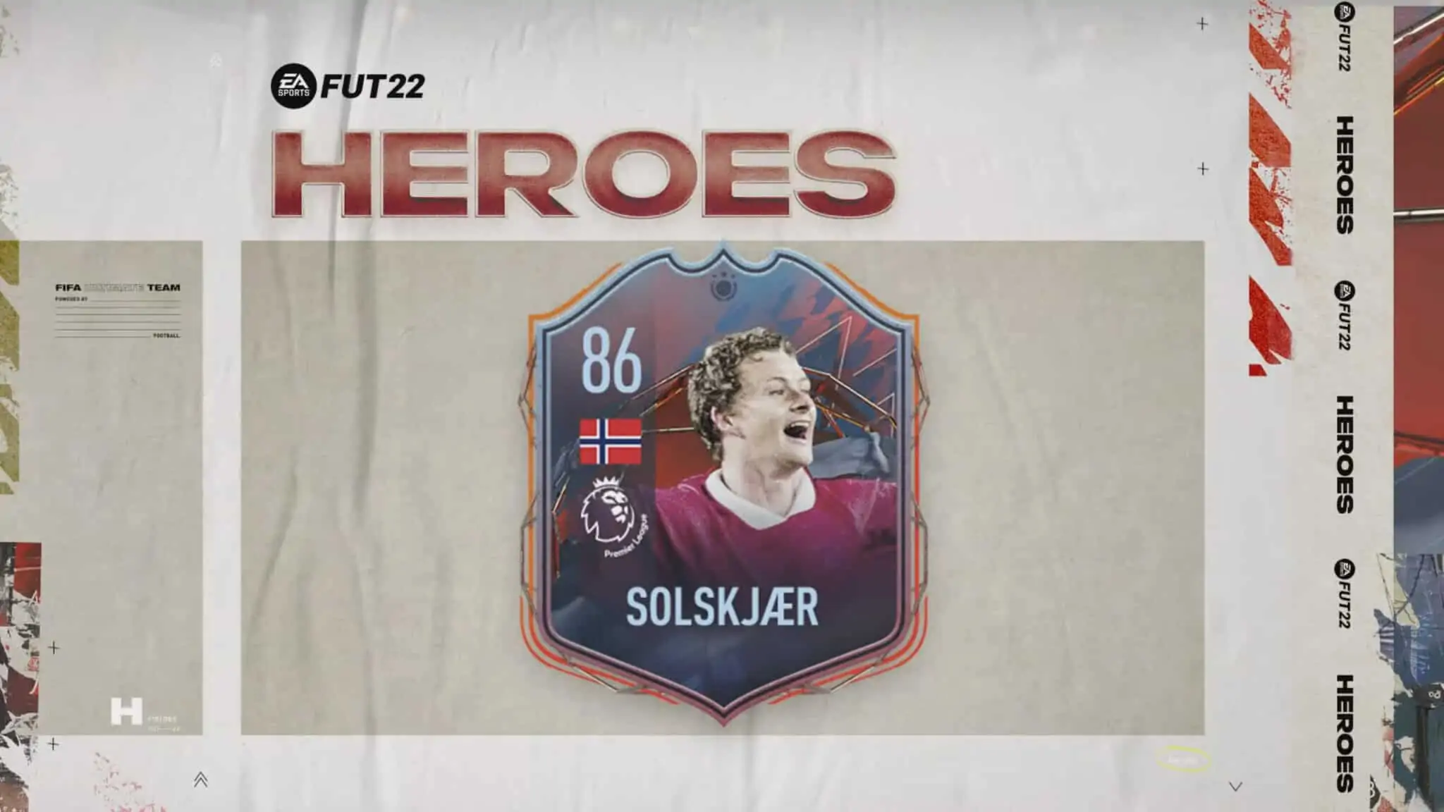 cover heroes Solskjaer fifa 22