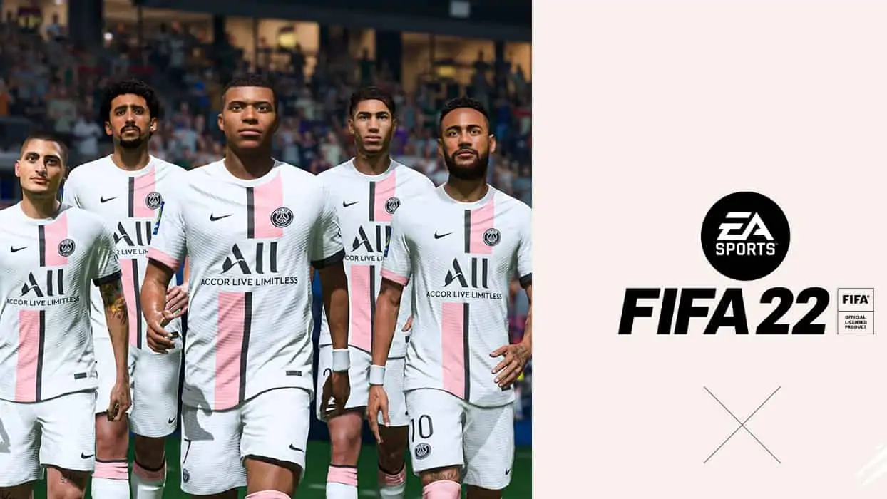 cover kit away psg fifa 22