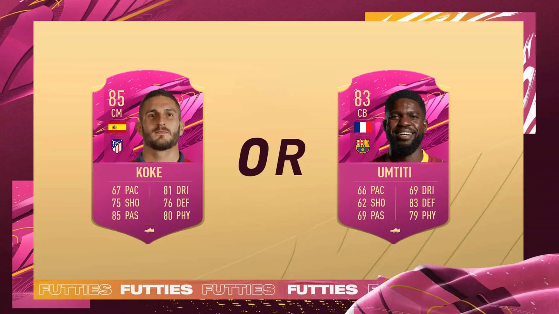 koke umtiti futties fifa 21