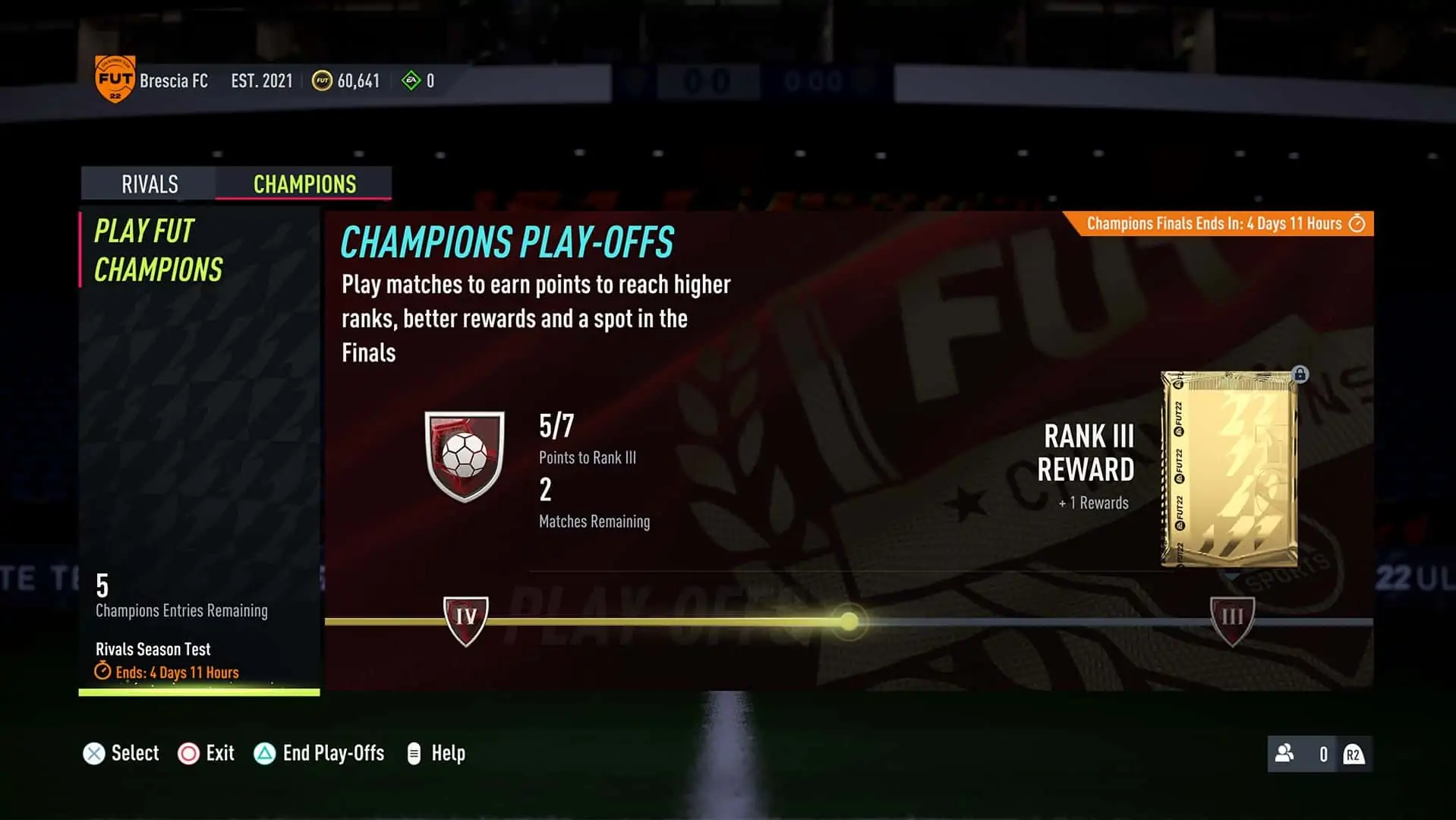 New FUT Champs Hub