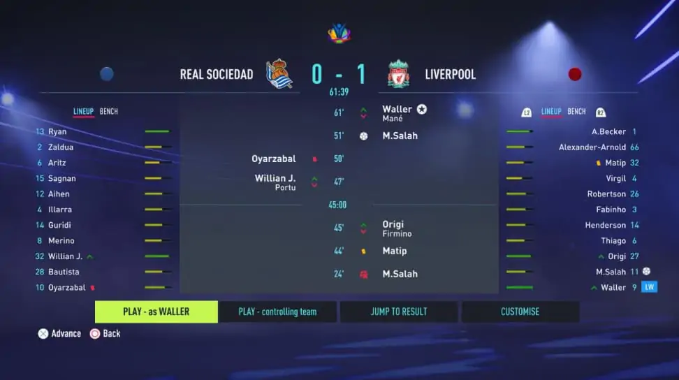 career fifa 22
