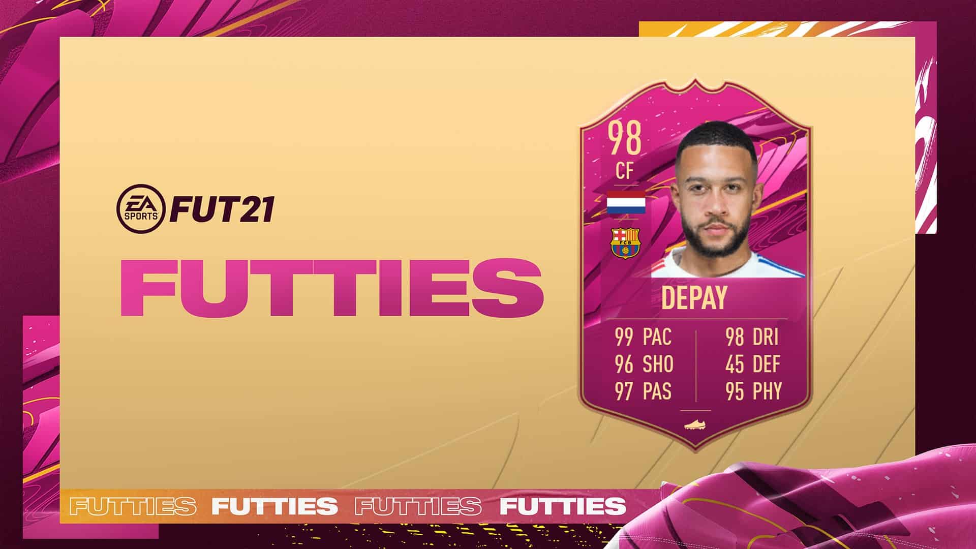 Fifa 21 Sbc Memphis Depay Futties Cheapest Solutions Fifaultimateteam It Uk