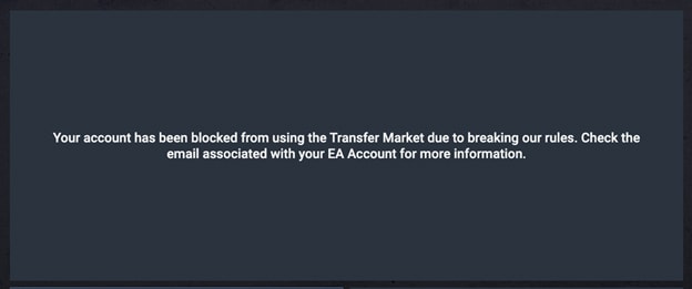 FIFAUTeam on X: Won't have access to the FUT 23 Web App early access those  who: ❌ have deleted their accounts; ❌ were banned or had other actions  taken on their account