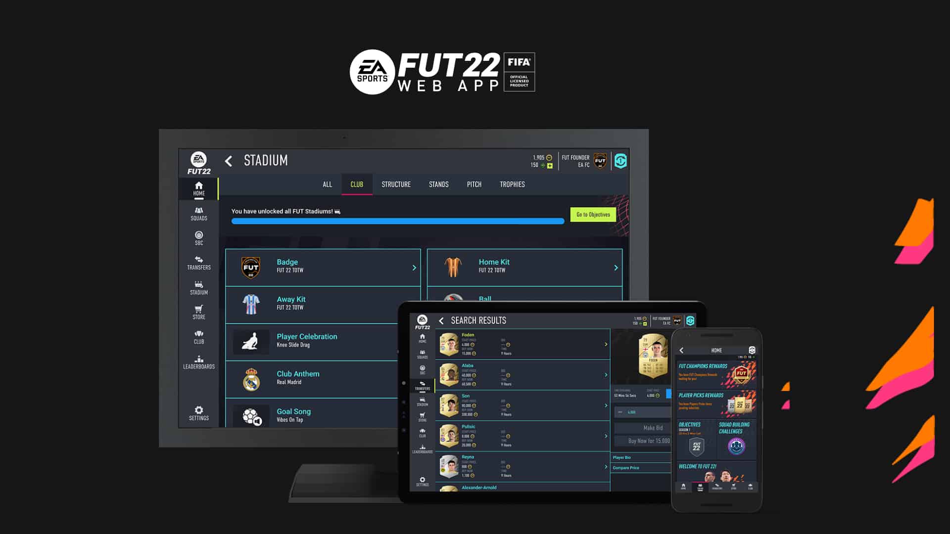 Web app fifa 22