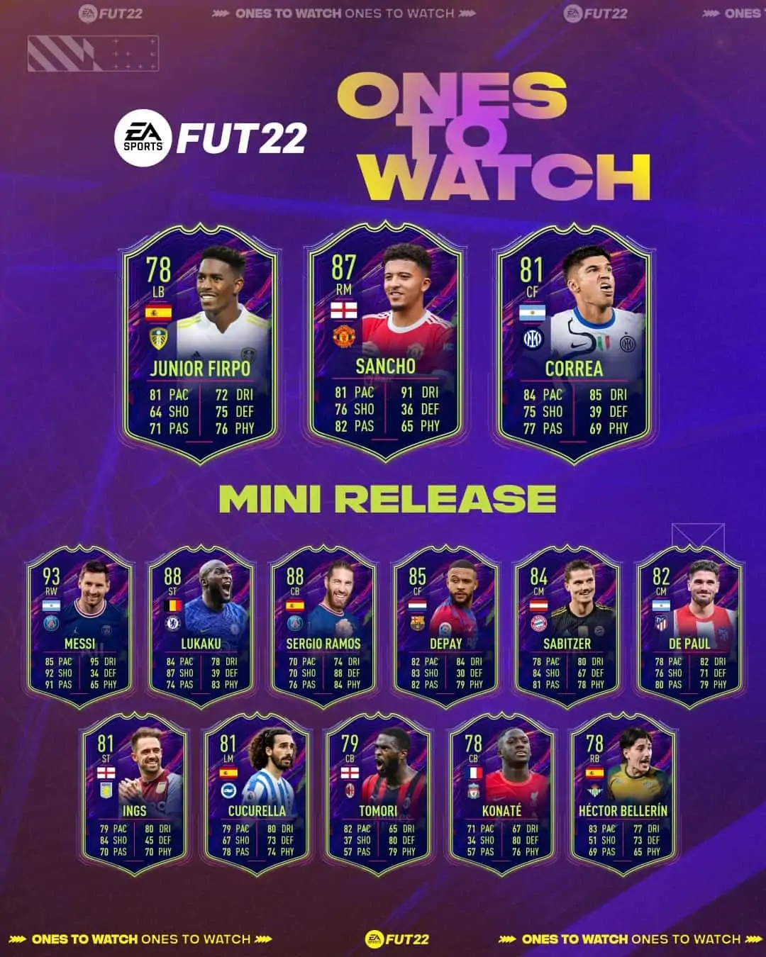 mini release otw 2 fifa 22