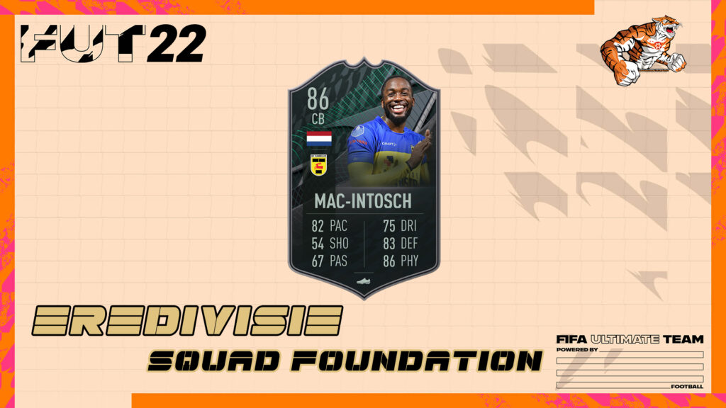 FIFA 22 Calvin MacIntosh Eredivisie Squad Foundations Objectives