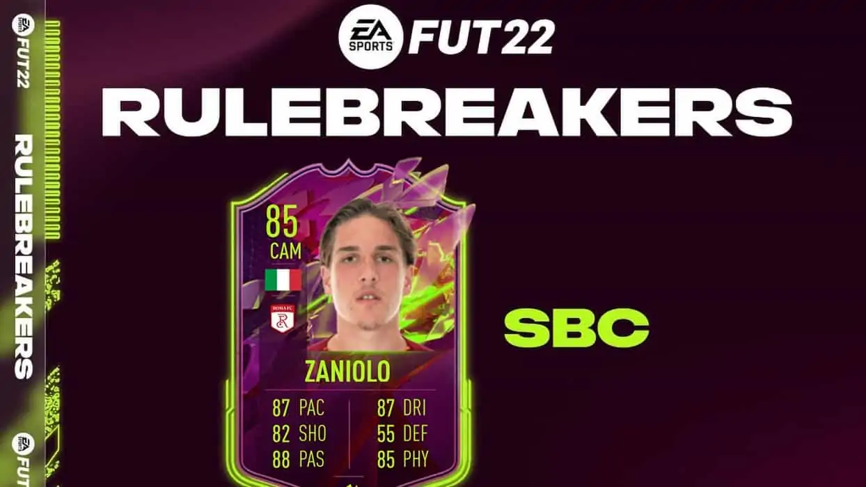 cover zaniolo rulebreakers fifa 22