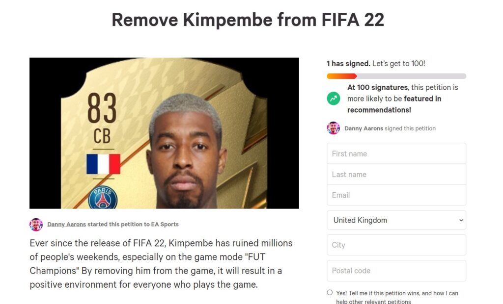 petition