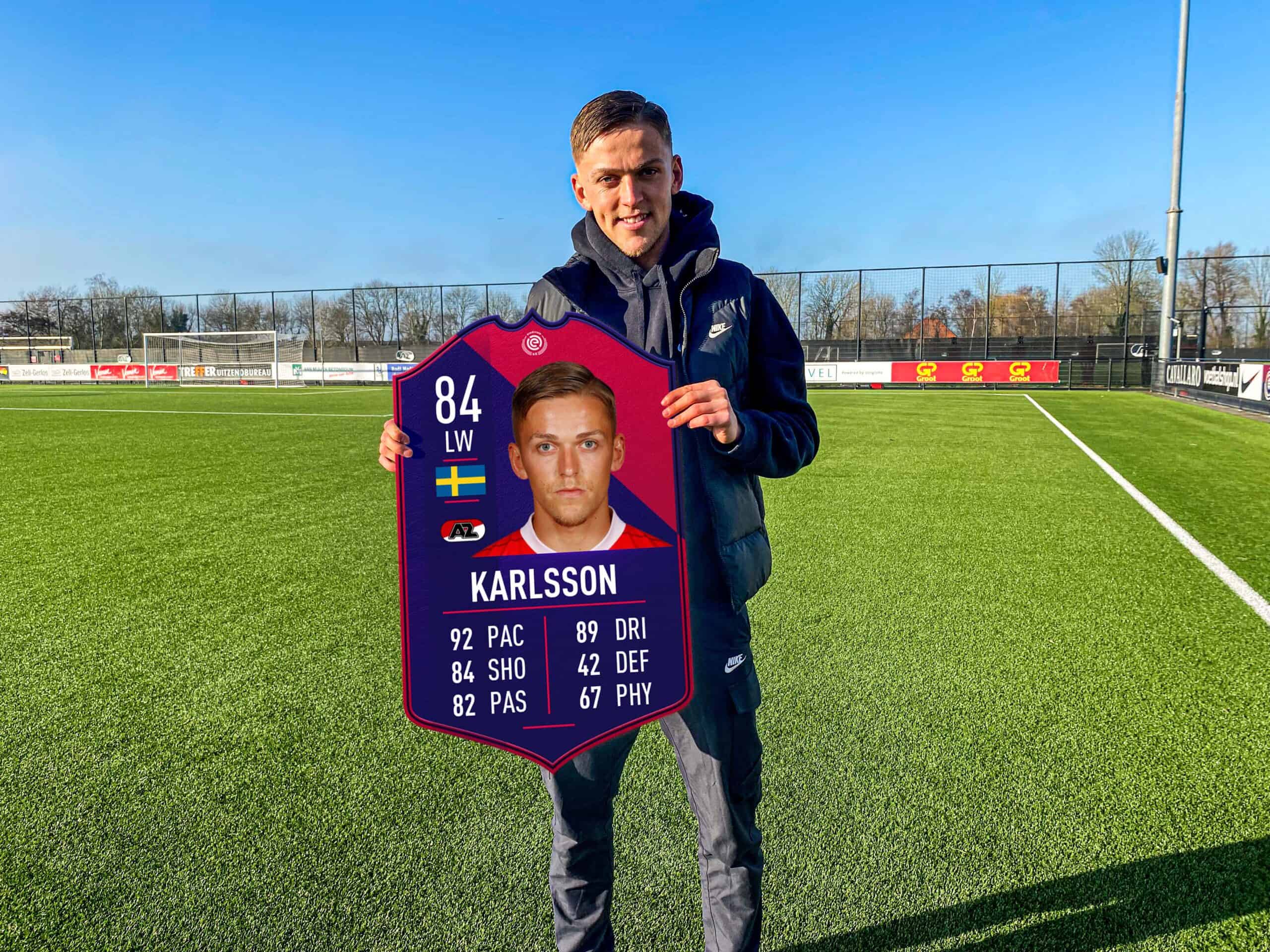 FIFA 22 SBC Jesper Karlsson POTM Eredivisie December Cheapest