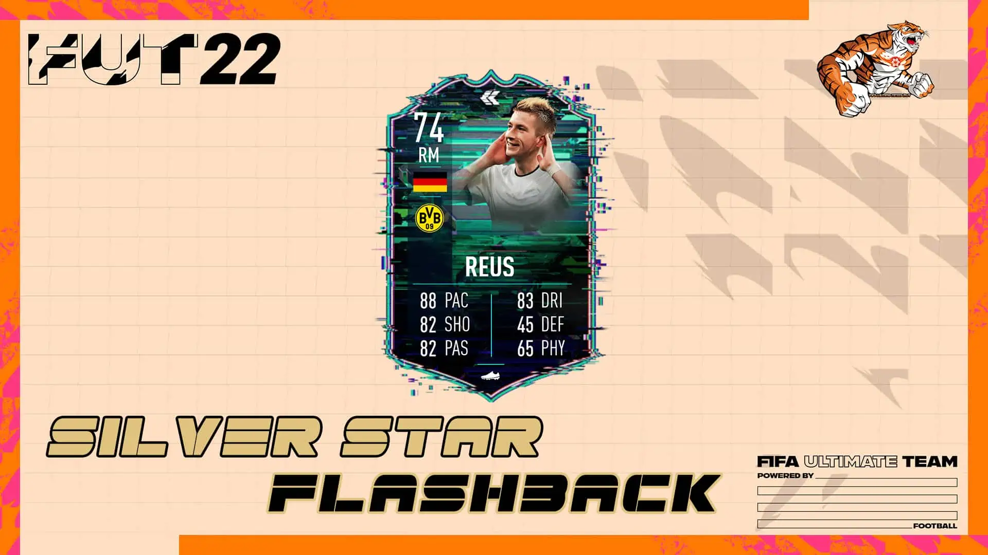 cover reus silver star flashback fifa 22
