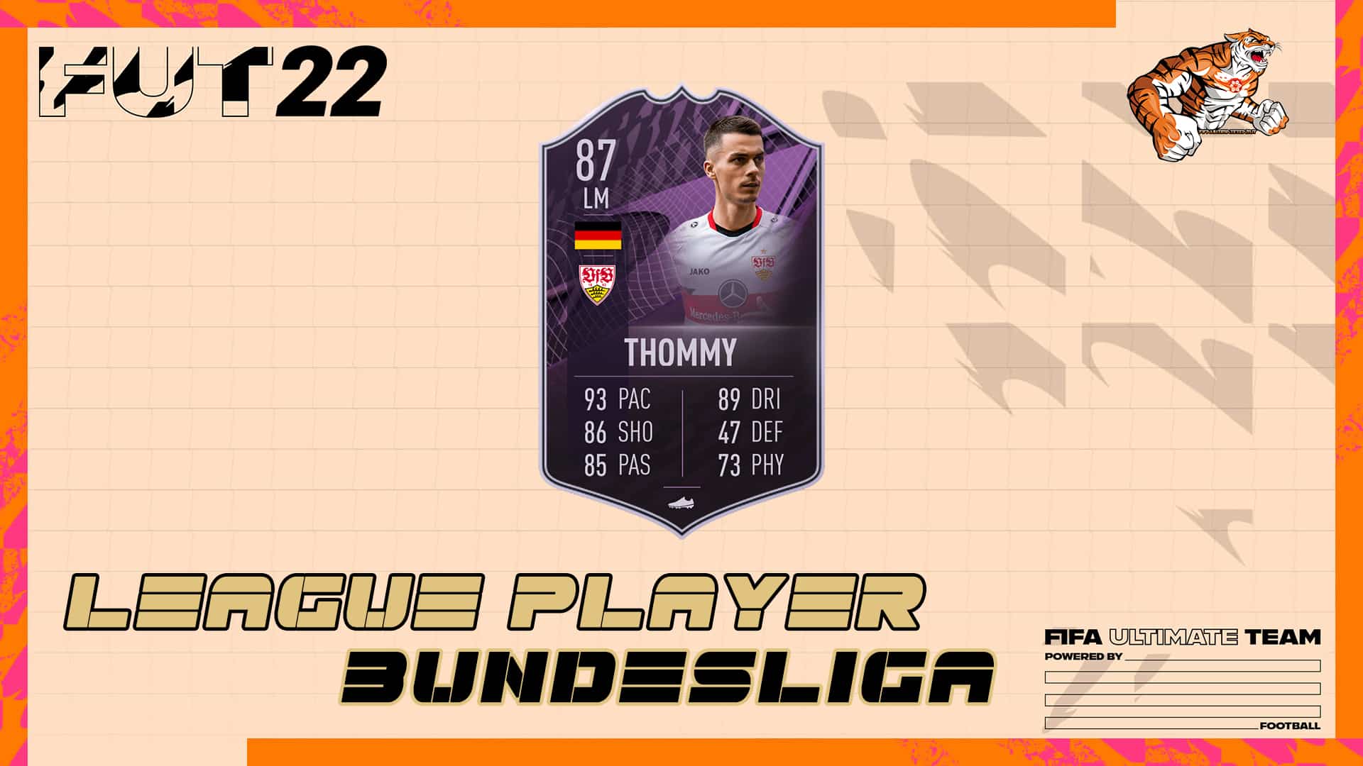 FIFA 22 Erik Thommy Objectives Bundesliga League Player How to