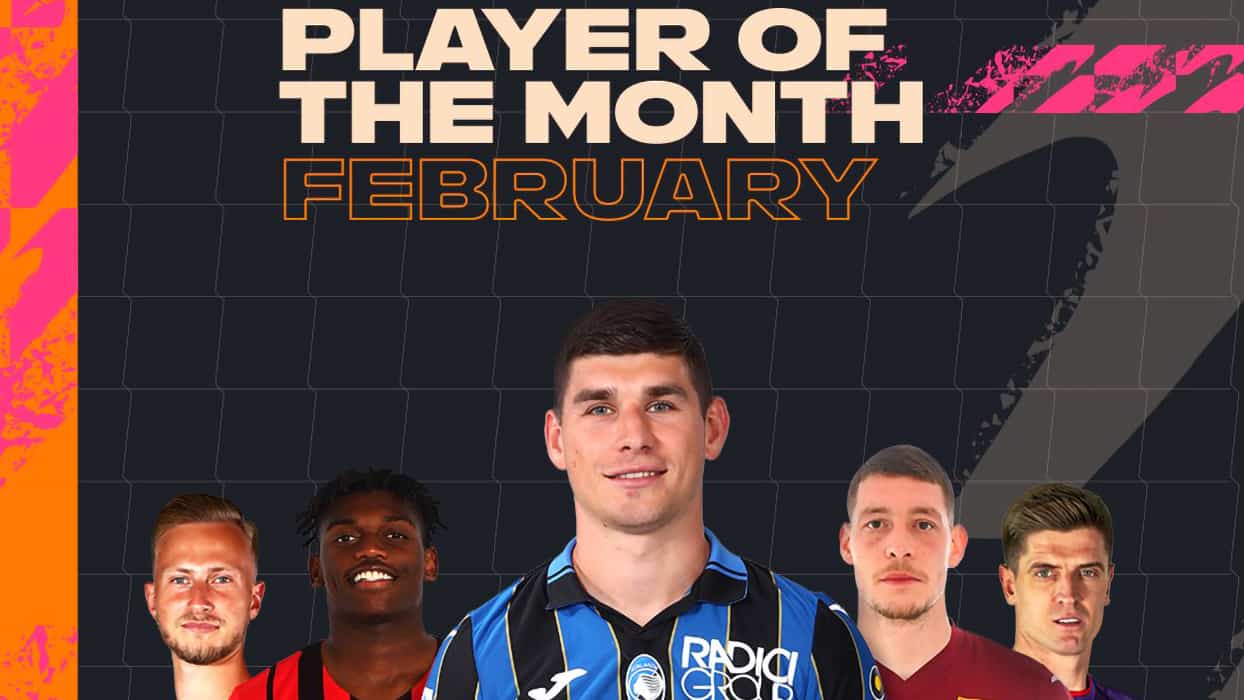 FIFA 22 SBC Ruslan Malinovskyi POTM Serie A TIM February Cheapest