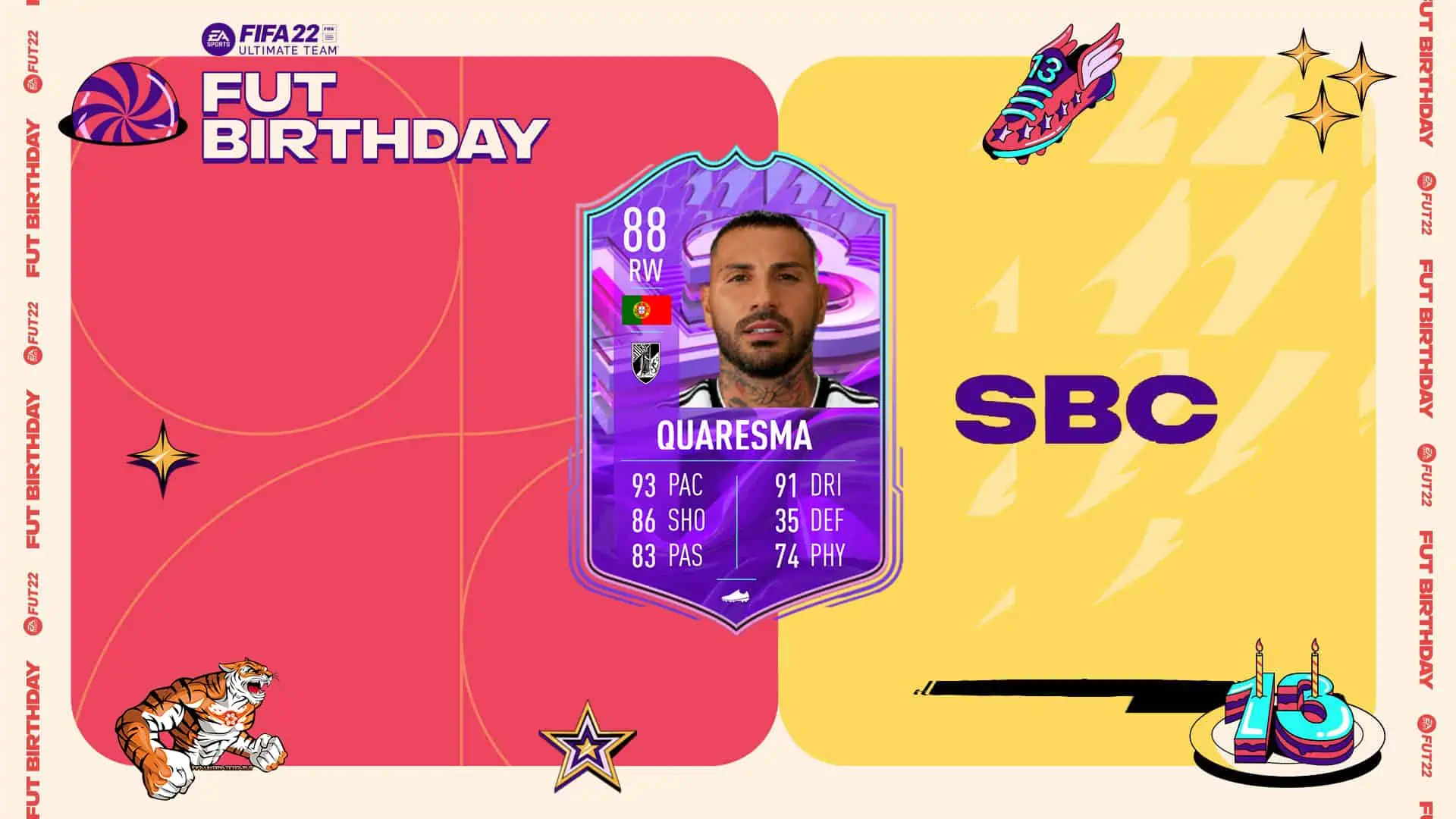 cover quaresma birthday fifa 22