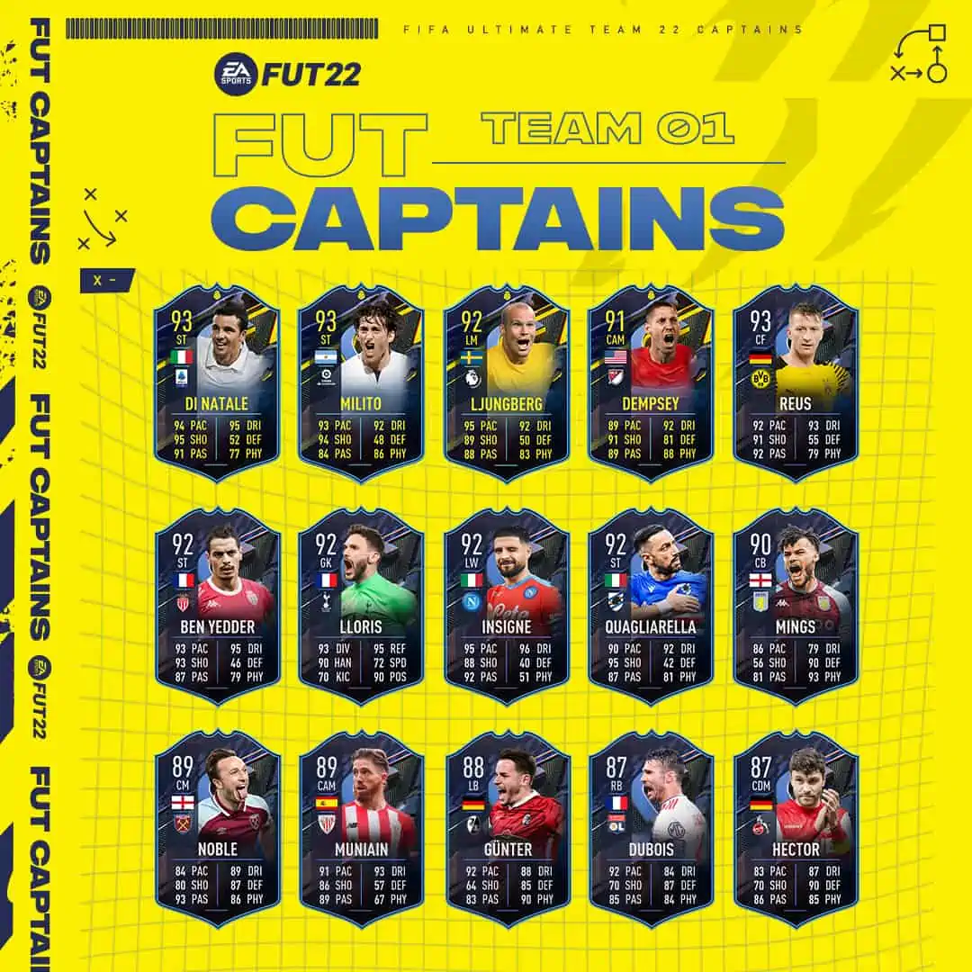 FUT Captains Team 1